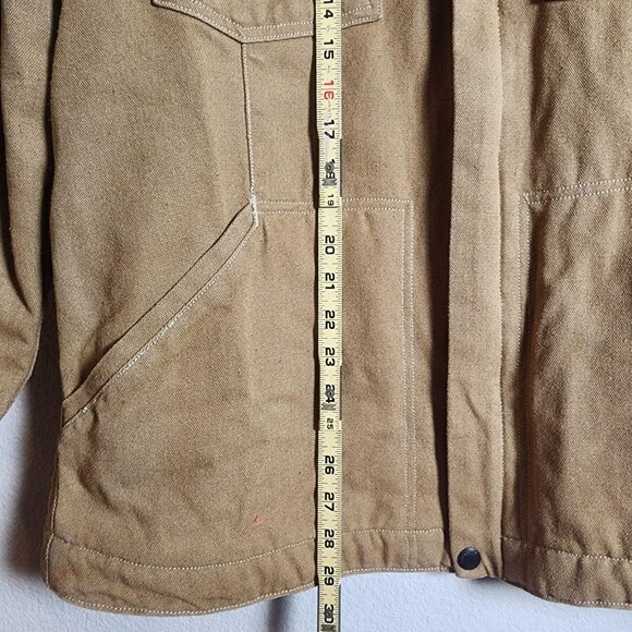 Patagonia Jacket Mens XL Brown Iron Forge Hemp Canvas Ranch Workwear Coat - Picture 12 of 14